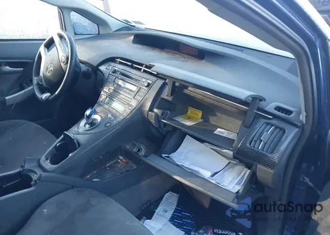 2011 Toyota Prius Three из США, поврежденный, VIN JTDKN3DU9B0255564